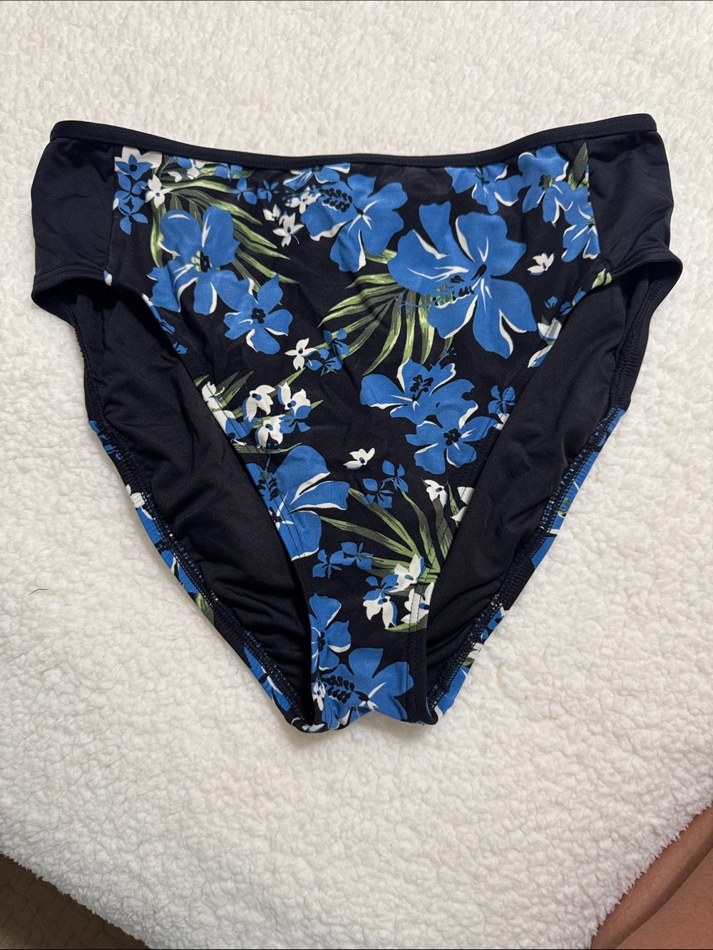 MICHAEL Michael Kors Black Bikini Bottom with Subtle Logo Tag